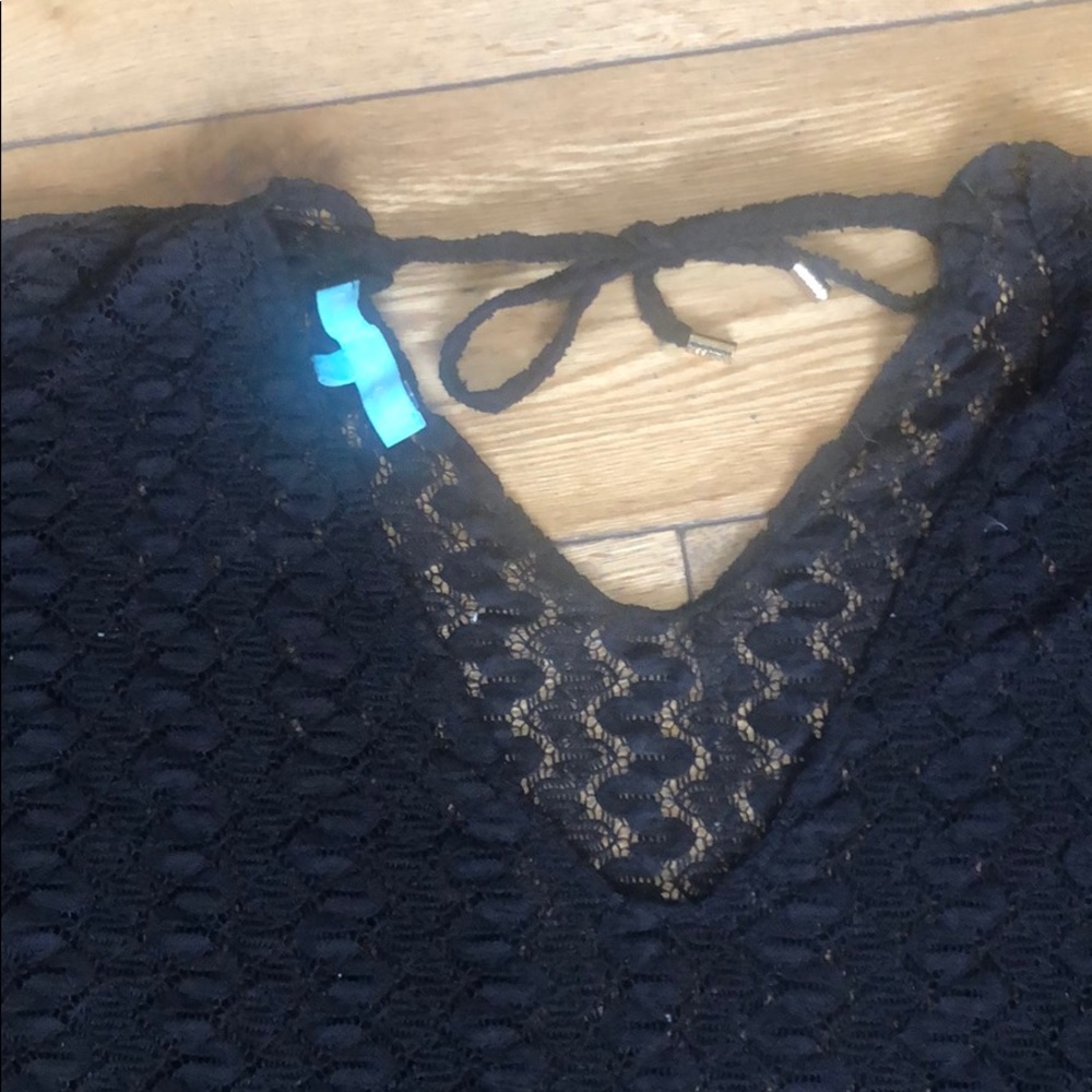 (Sold) Melissa Odabash Alyna Crochet Knit Romper - Picture 5 of 6